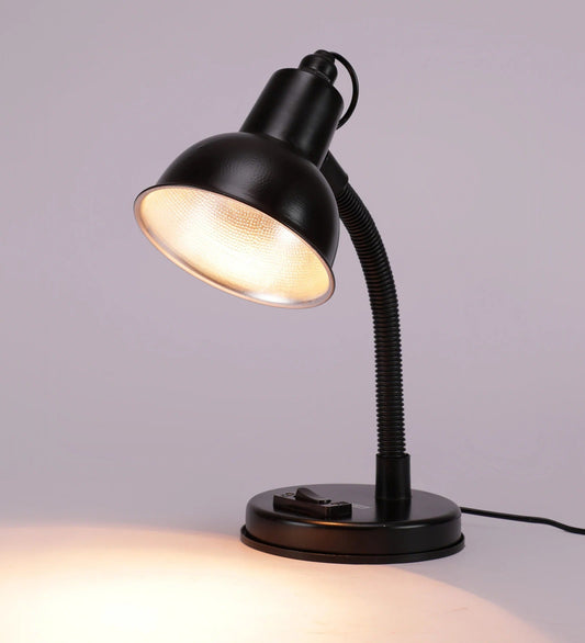 Black Aluminium Genevieve Table Lamp – Modern Designer Desk Lamp for Home & Office